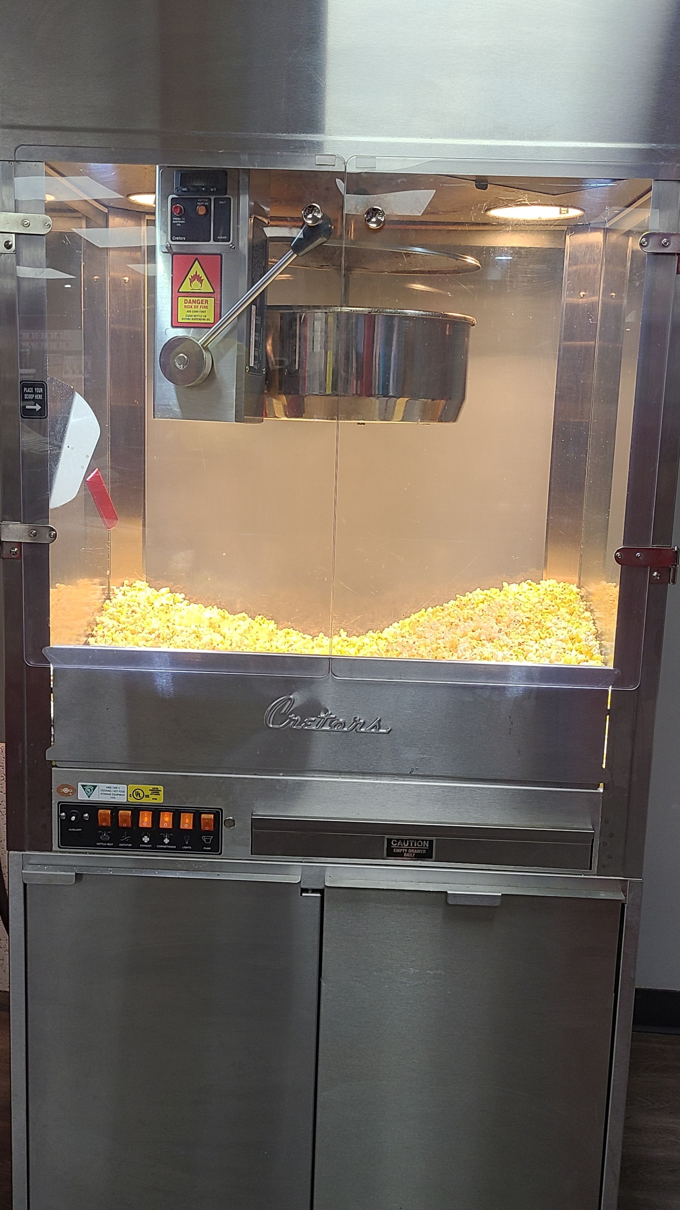32oz commercial popcorn machine